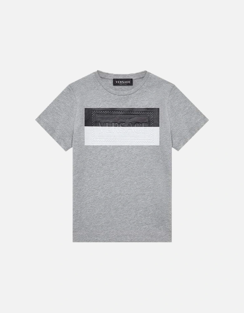 Boys Cotton T-Shirt Grey