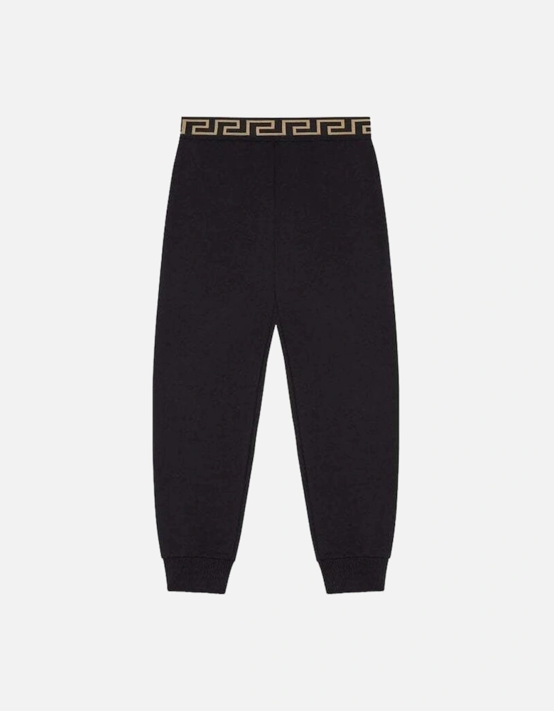 Boys Cotton Joggers Black