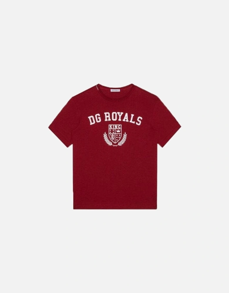 Boys DG Royals T-Shirt Red