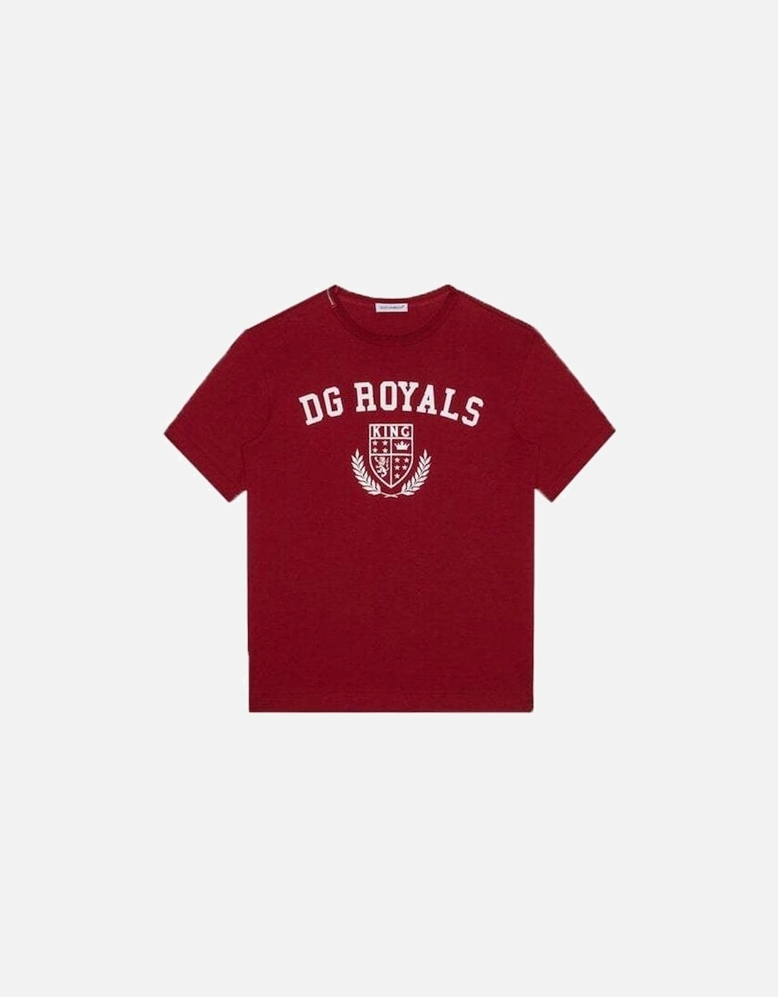 Boys DG Royals T-Shirt Red, 3 of 2