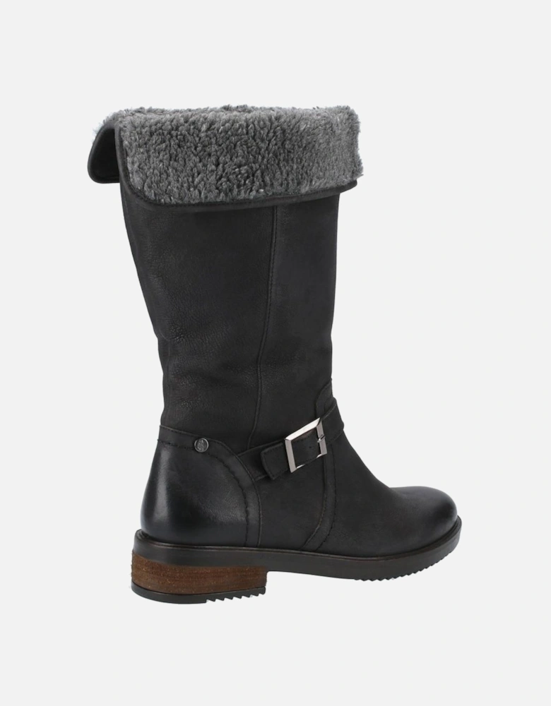 Womens/Ladies Bonnie Leather Mid Boots