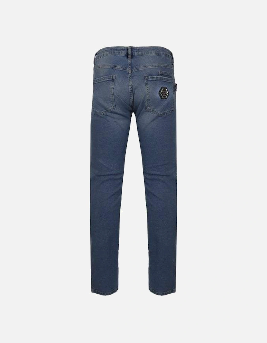 Men's Super Straight Cut Jeans Blue