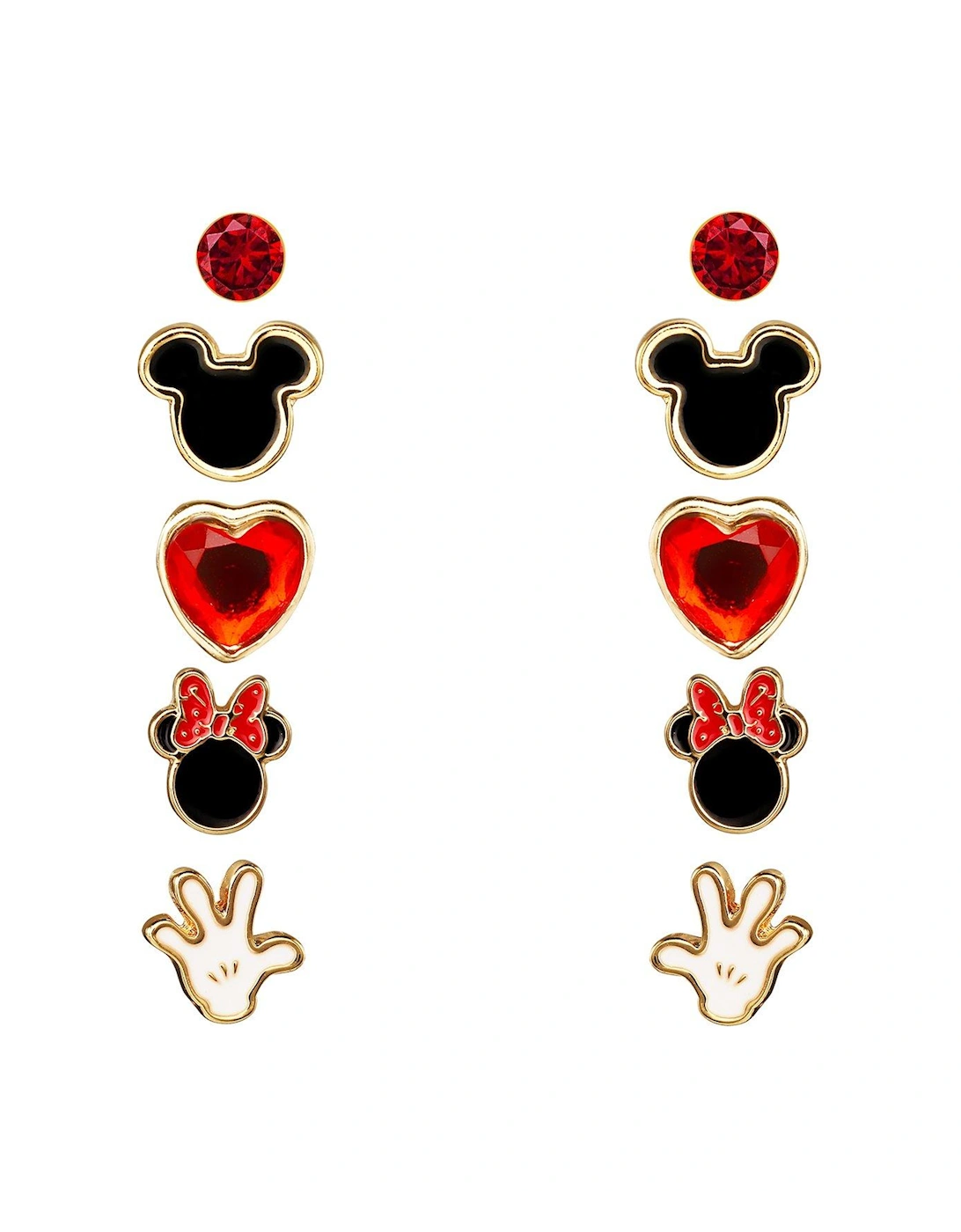 Mickey & Minnie Mouse Jewellery Girls Earrings Set, 3 of 2