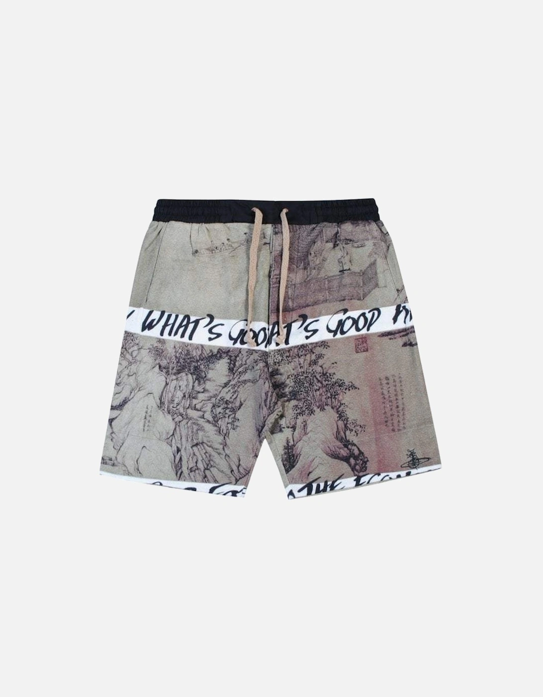 Men's Economy Graphic Print Shorts, 6 of 5