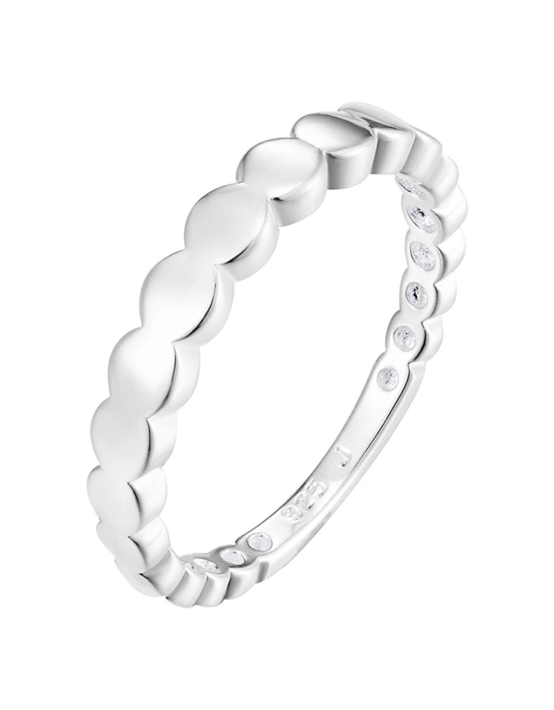 Sterling Silver Graduated Circle Ring