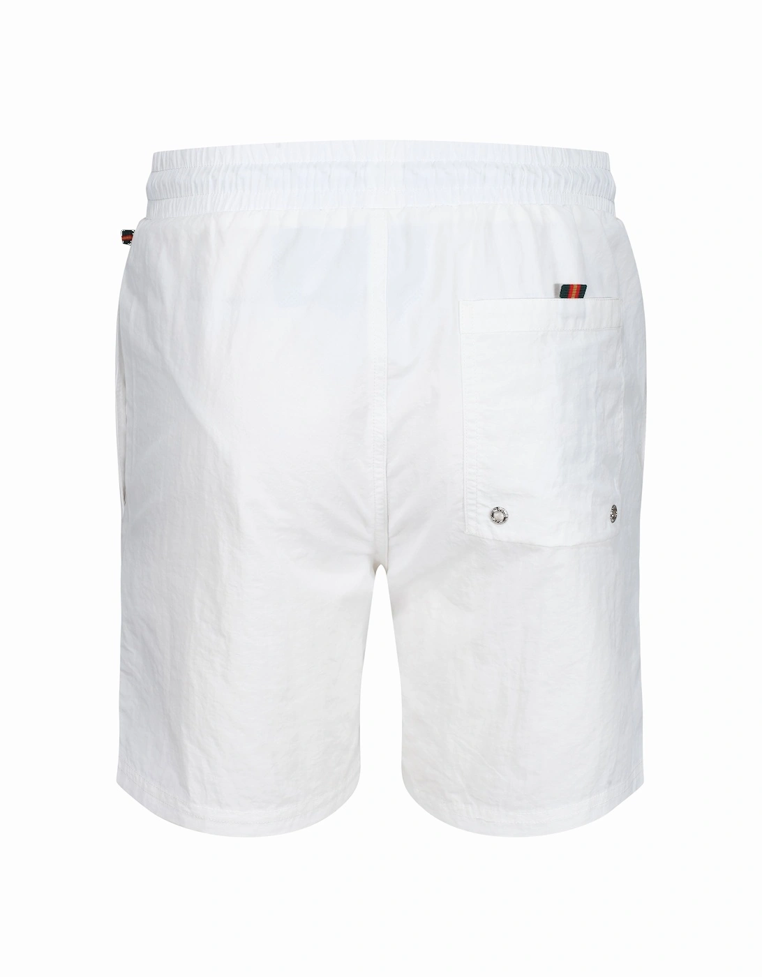 Great Gold Lion Swim Shorts | White