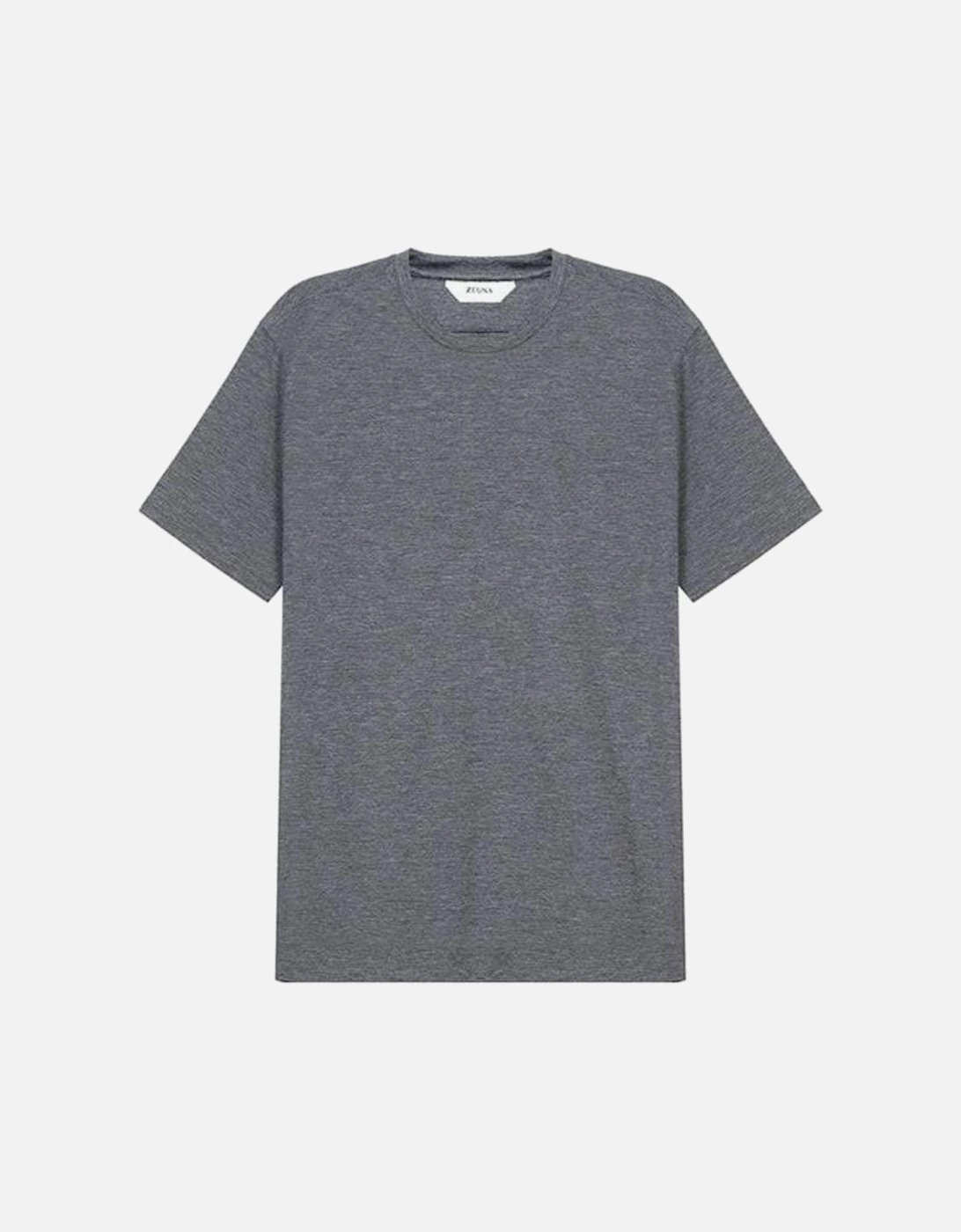 Men's Plain T-shirt Grey, 2 of 1
