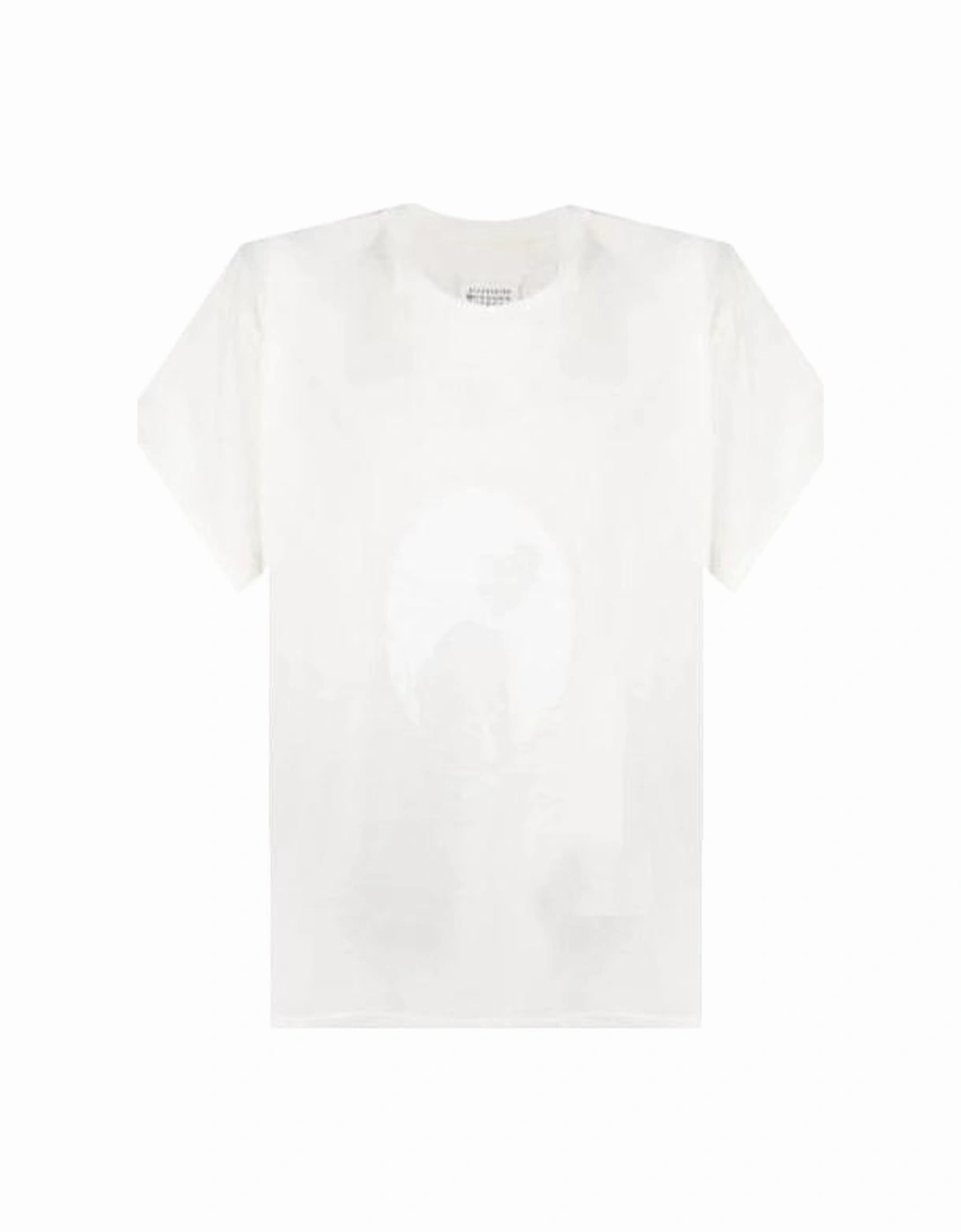 Men's Short Sleeve T-shirt Cream, 5 of 4