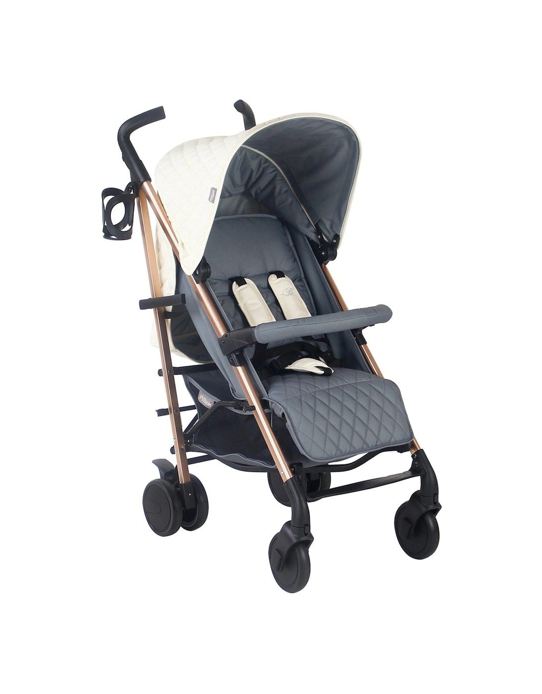 Billie Faiers MB51 Quilted Champagne Stroller, 2 of 1