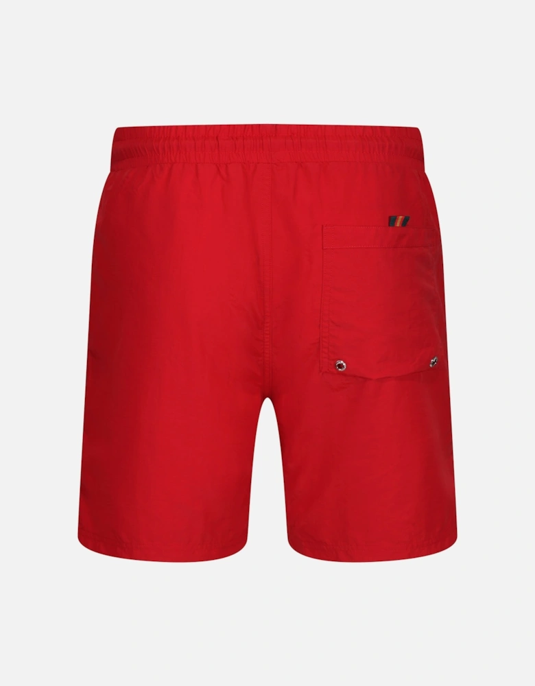 Great Gold Lion Swim Shorts | Red