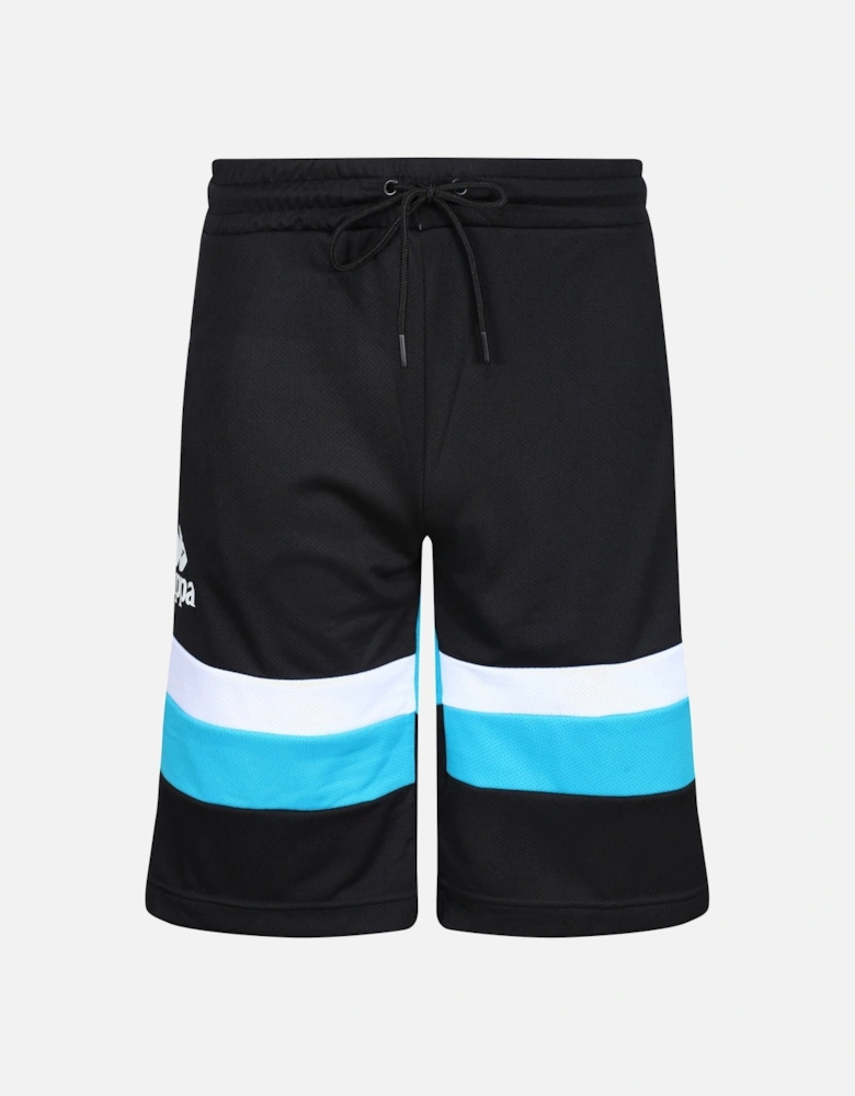 Endel Men's Cyclist Style Shorts | Black/Blue