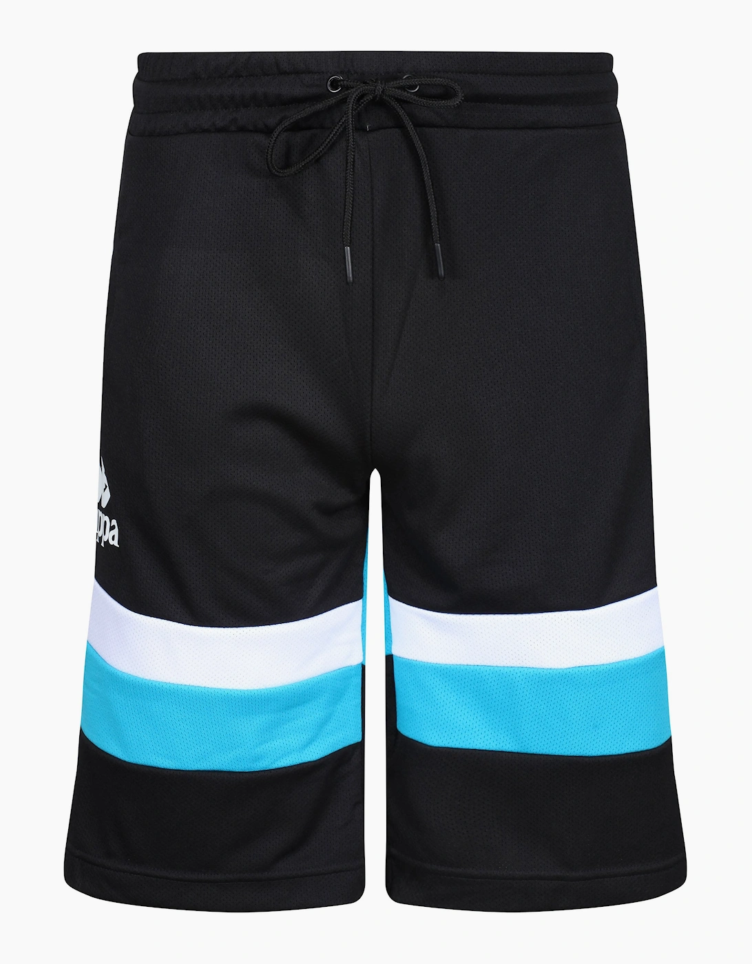 Kappa Men's Endel Men's Cyclist Style Shorts | Black/Blue - Size: 38/39/40