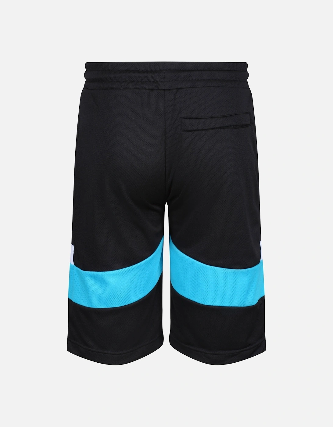 Endel Men's Cyclist Style Shorts | Black/Blue