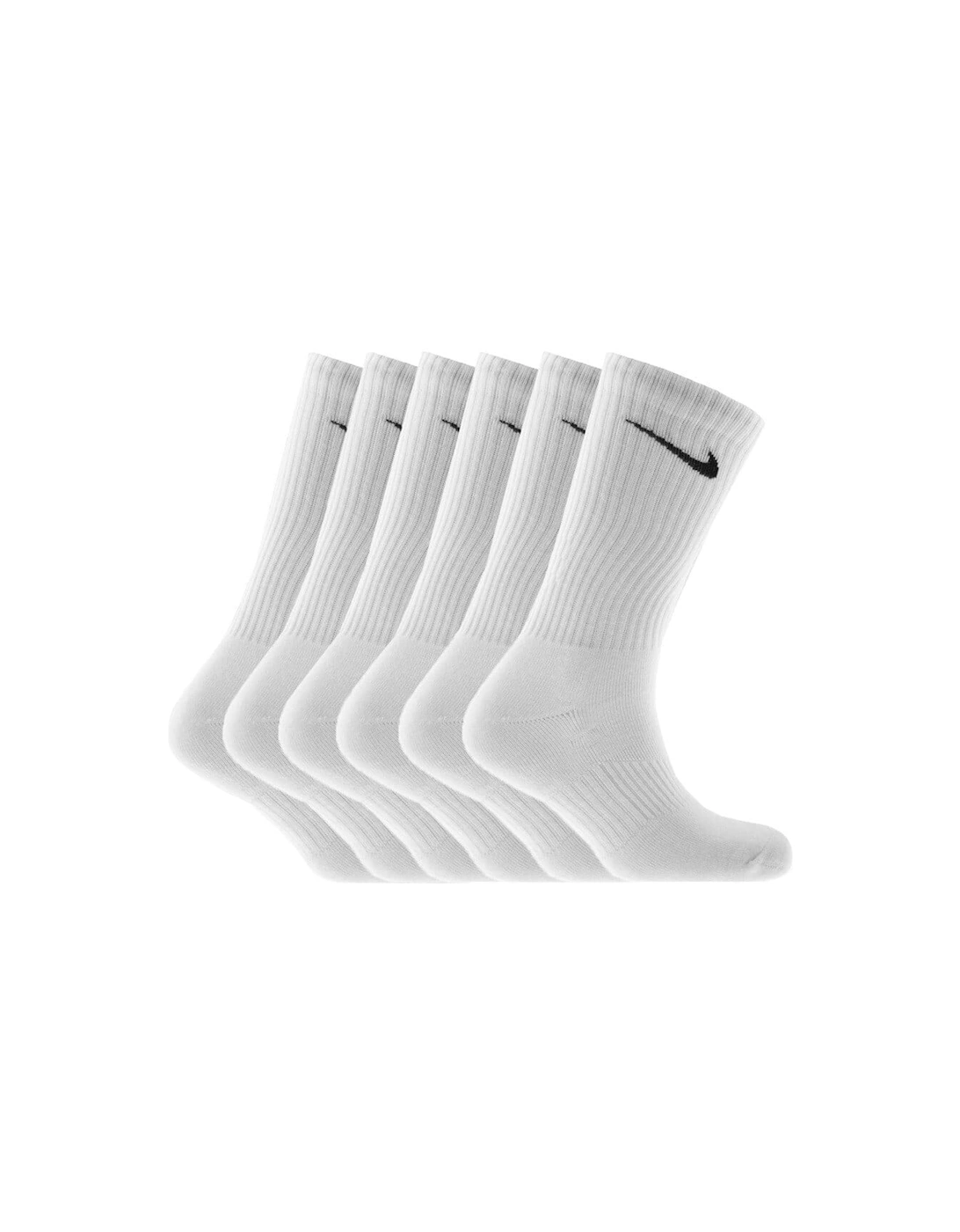 6 Pack Socks White, 2 of 1