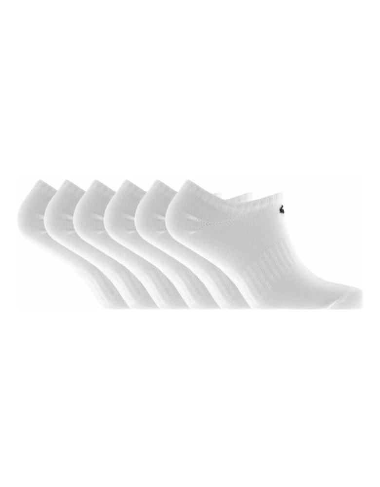 No Show Trainer Socks White