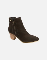Dark Brown Suede