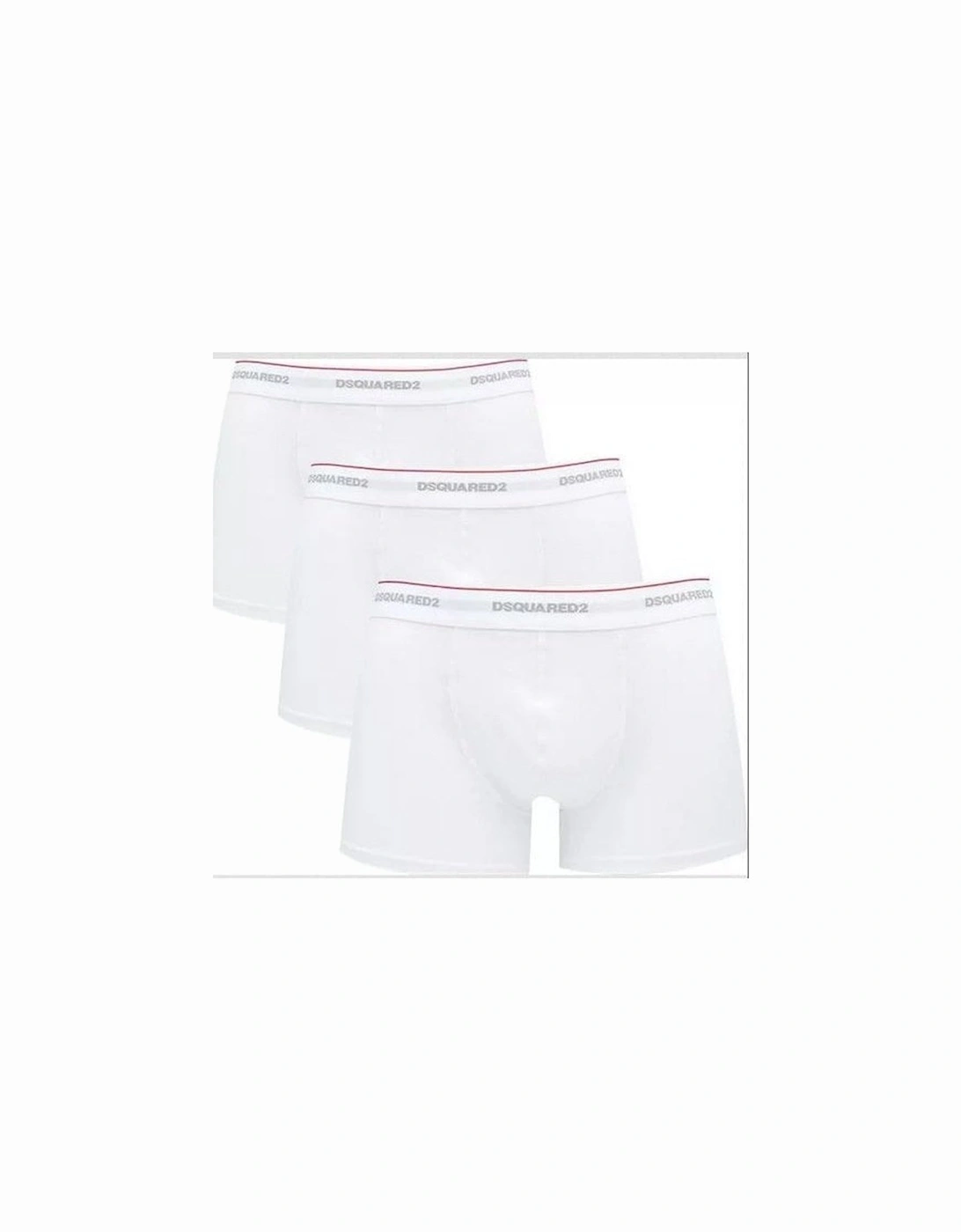 Cotton 3Pack White Boxers, 3 of 2