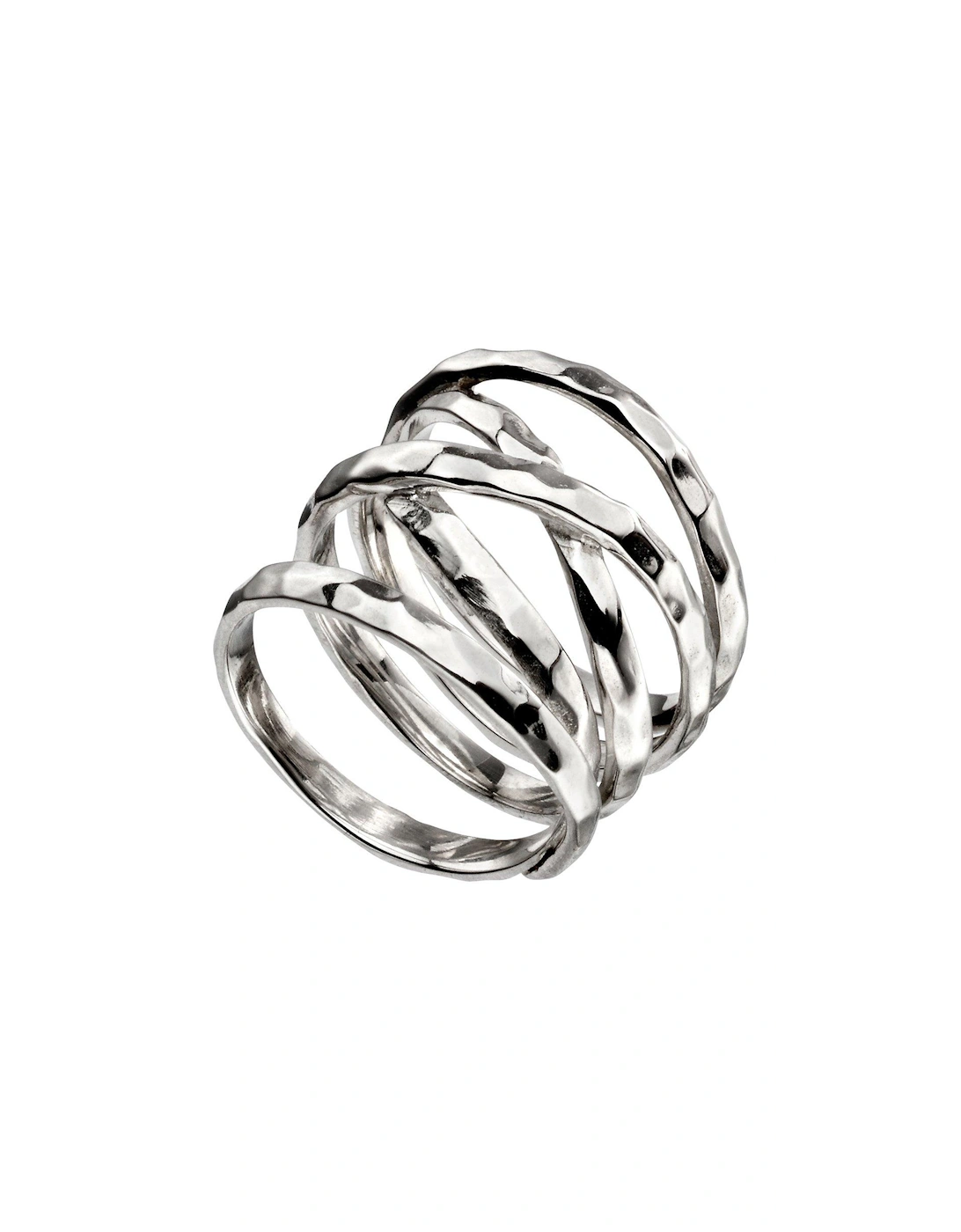 Sterling Silver Wide Wrap Ring, 2 of 1