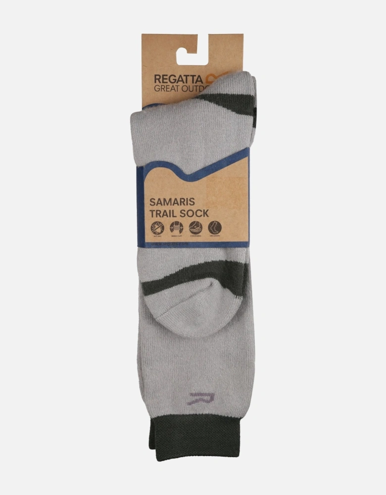 Great Outdoors Mens Two Tone Wellington Boot Socks (1 Pair)