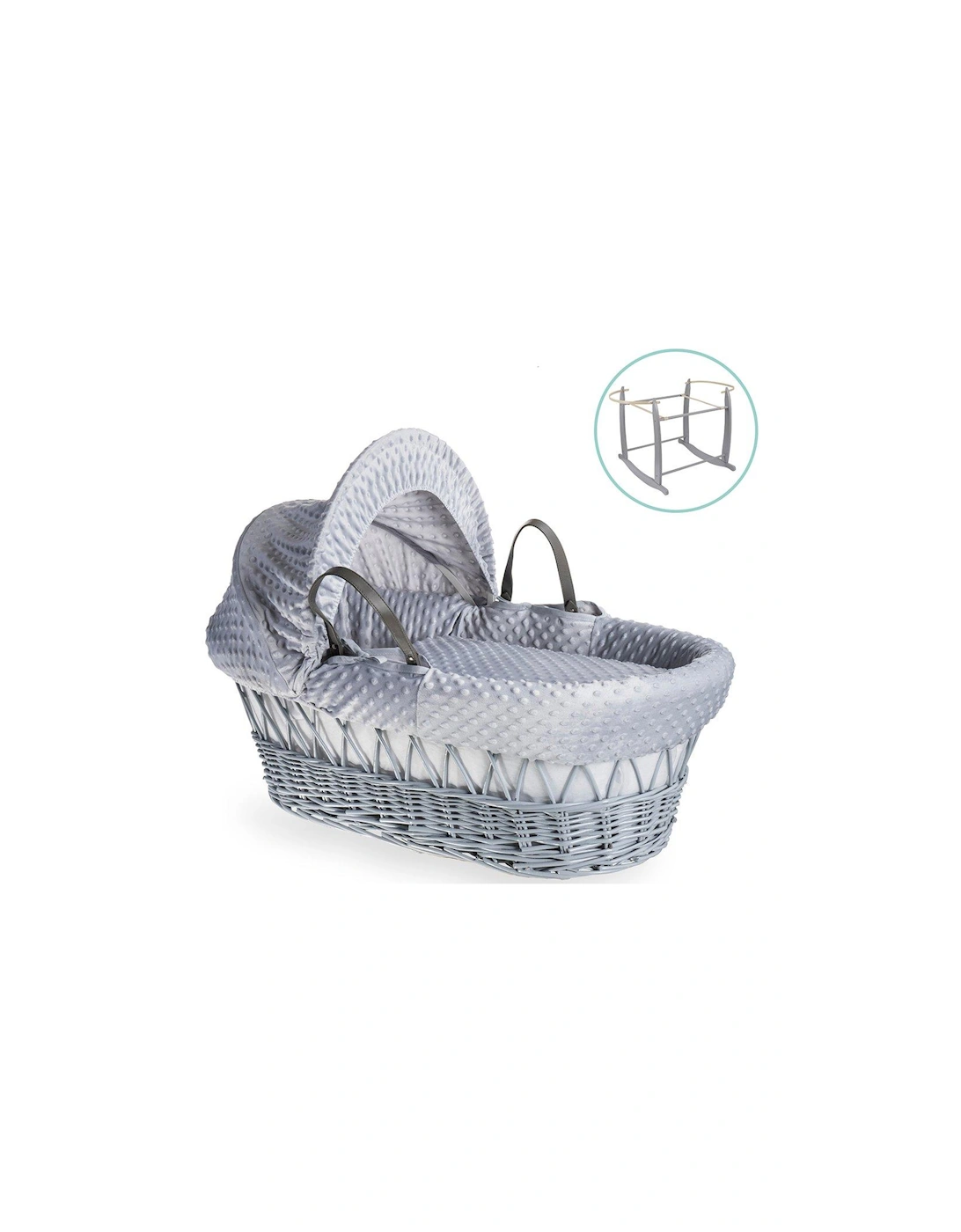 Dimple Grey Wicker & Deluxe Stand Grey, 3 of 2