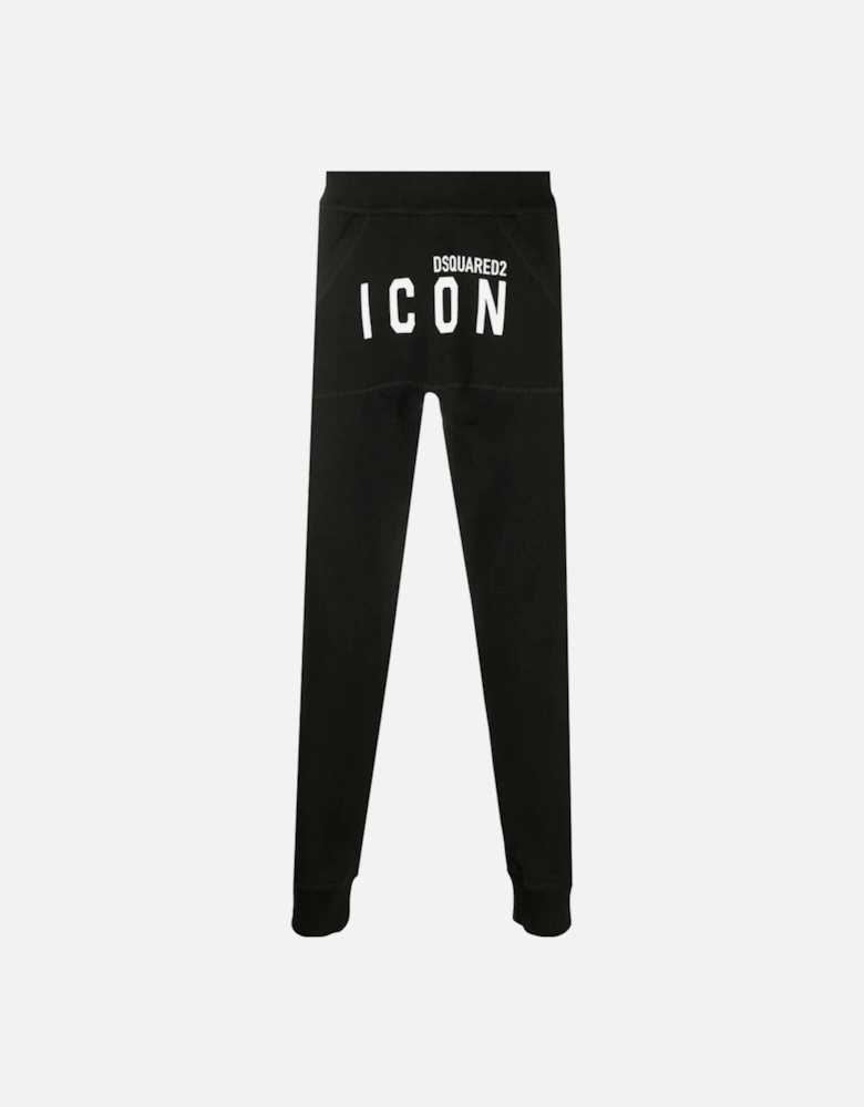 Men's ICON Logo Track Pants Black