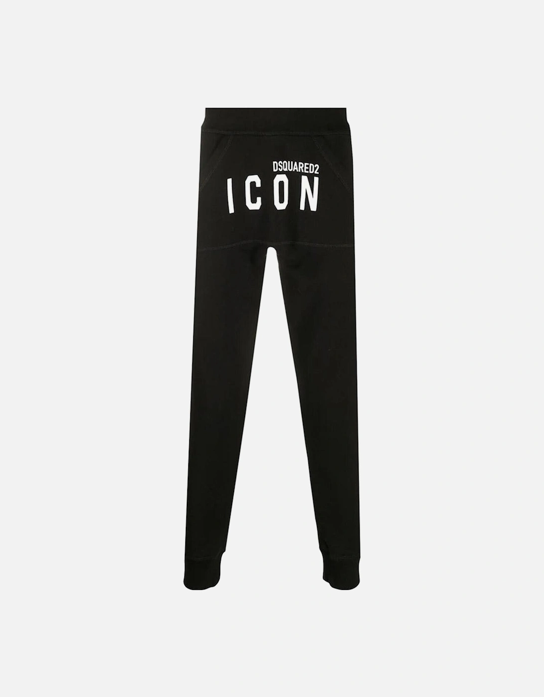 Men's ICON Logo Track Pants Black, 2 of 1