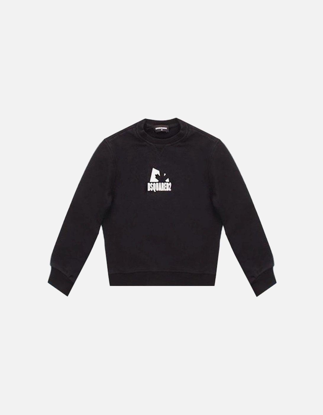 Boys Logo Sweater Black, 3 of 2