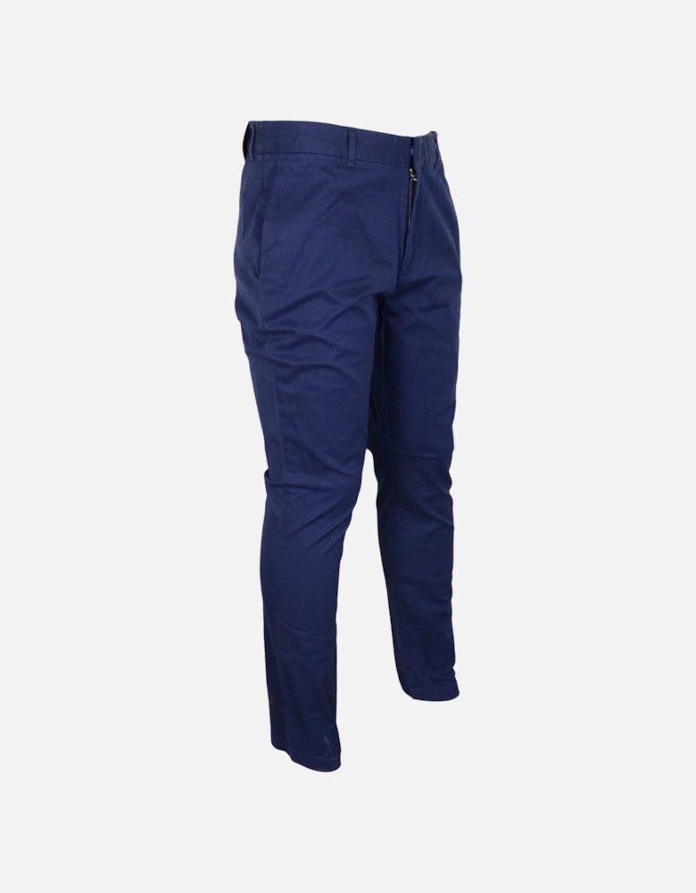 Cotton Navy Blue Chino