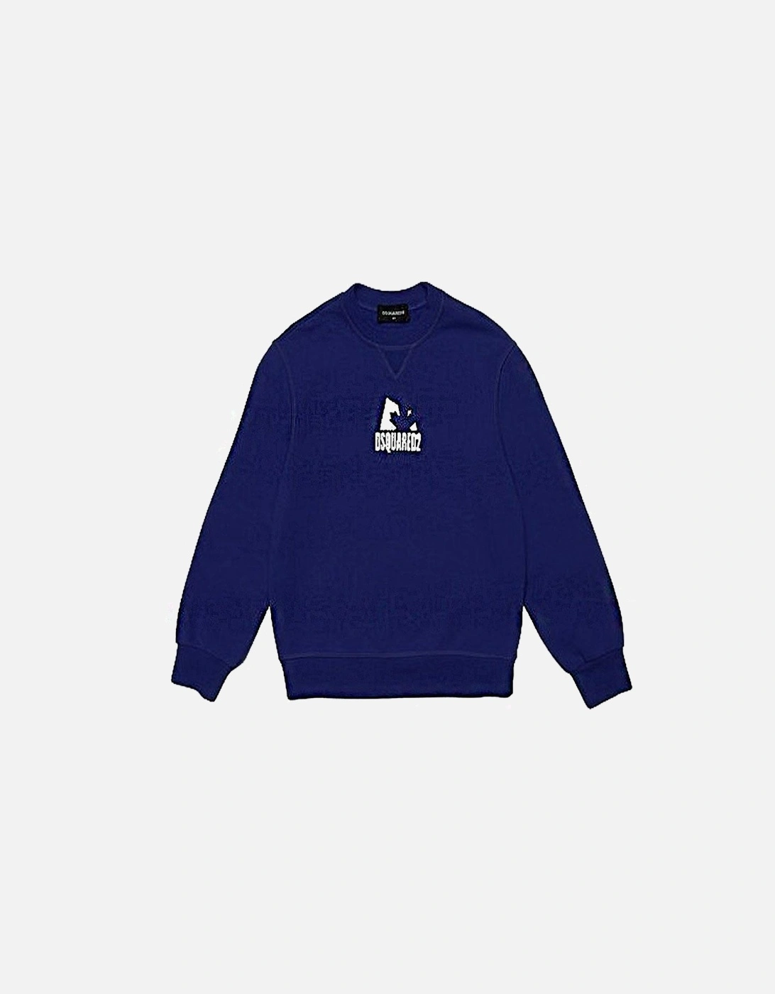Boys Logo Sweater Blue, 3 of 2
