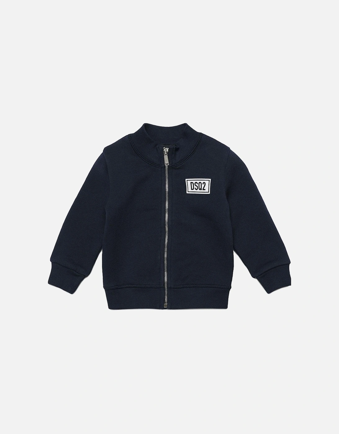 Boys Logo Patch Jacket Navy, 4 of 3