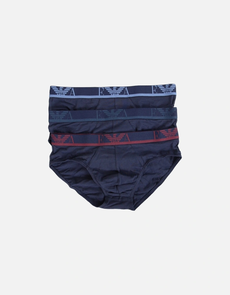 Cotton Navy Boxer Brief