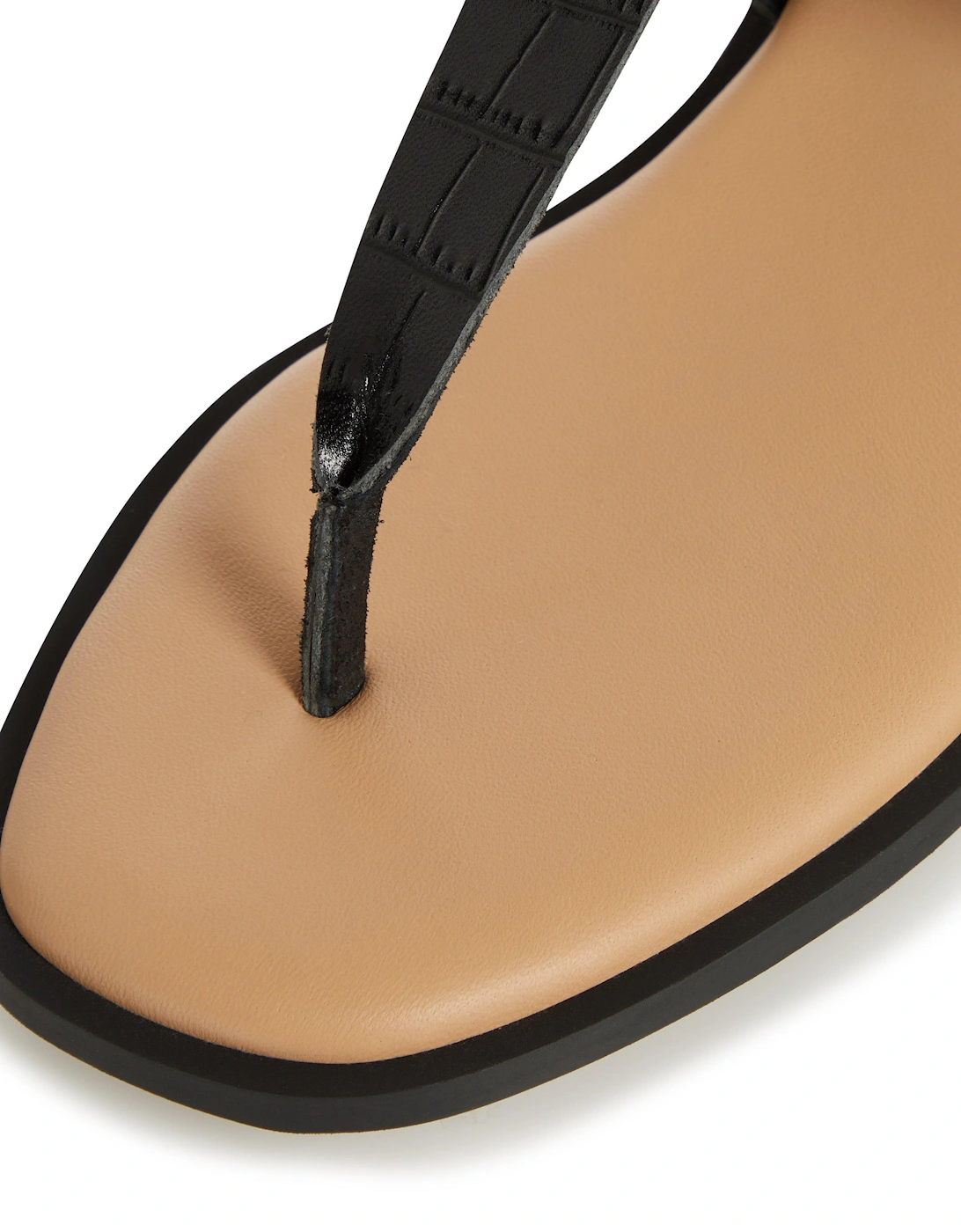 Ladies Limba - Snaffle Trim Toe Post Sandals