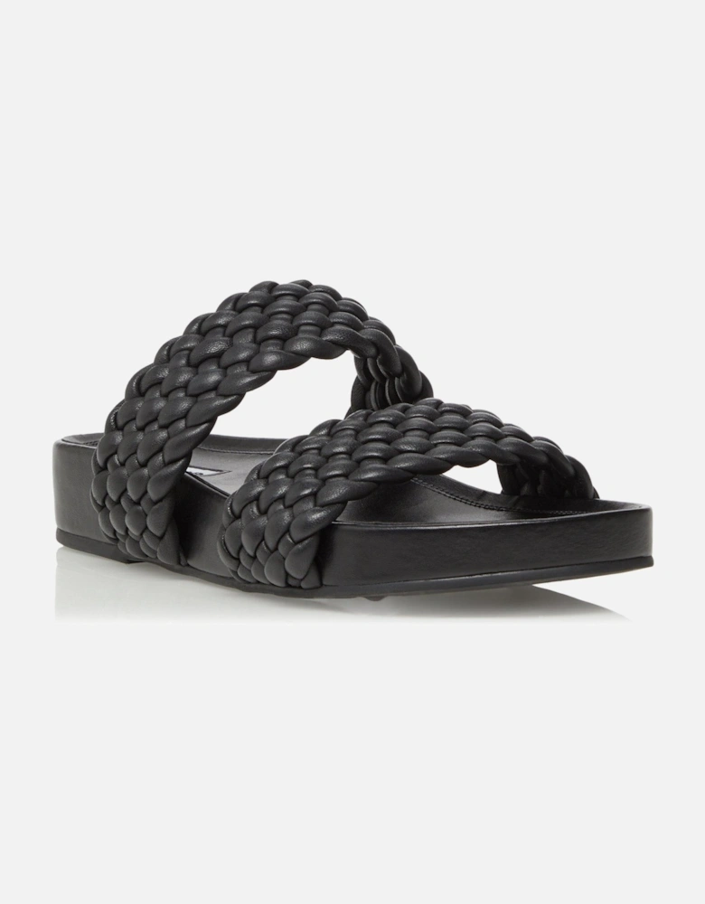 Ladies Laylow - Padded Woven Strap Sliders