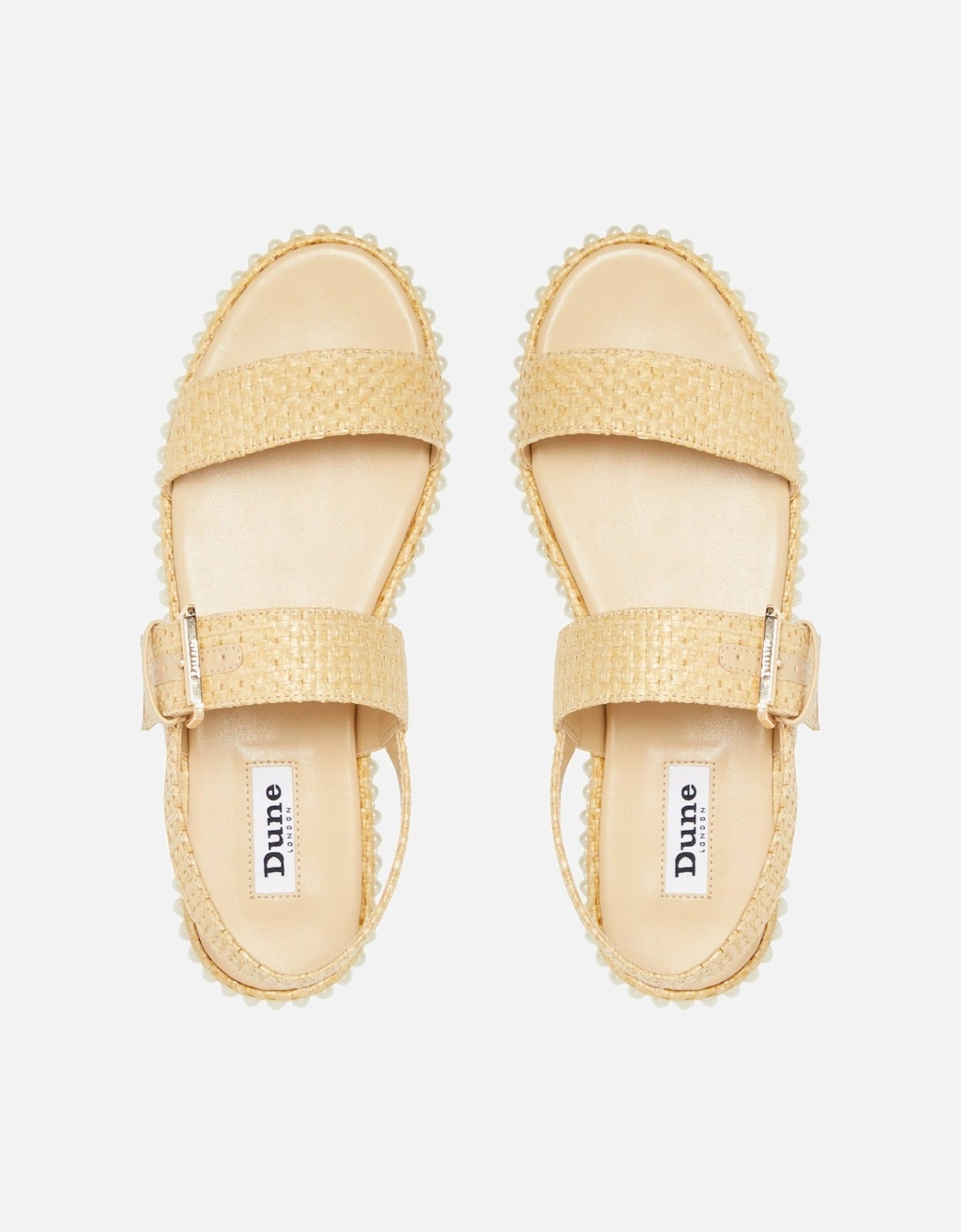 Ladies Lyss - Double Strap Flatform Sandals
