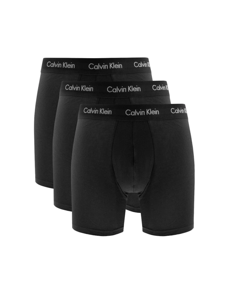 Underwear 3 Pack Boxer Shorts Black