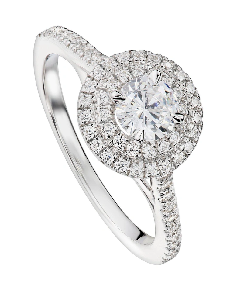Sienna 9ct White Gold 0.70ct Lab Grown Diamond Engagement Ring