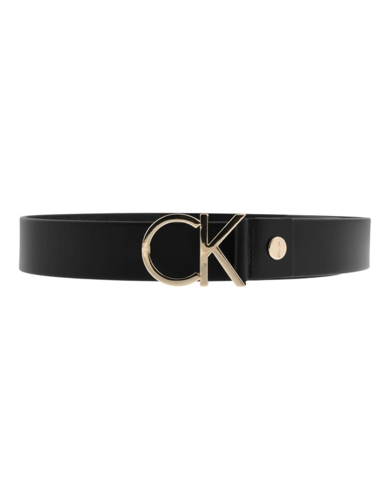 CK Logo Belt Black