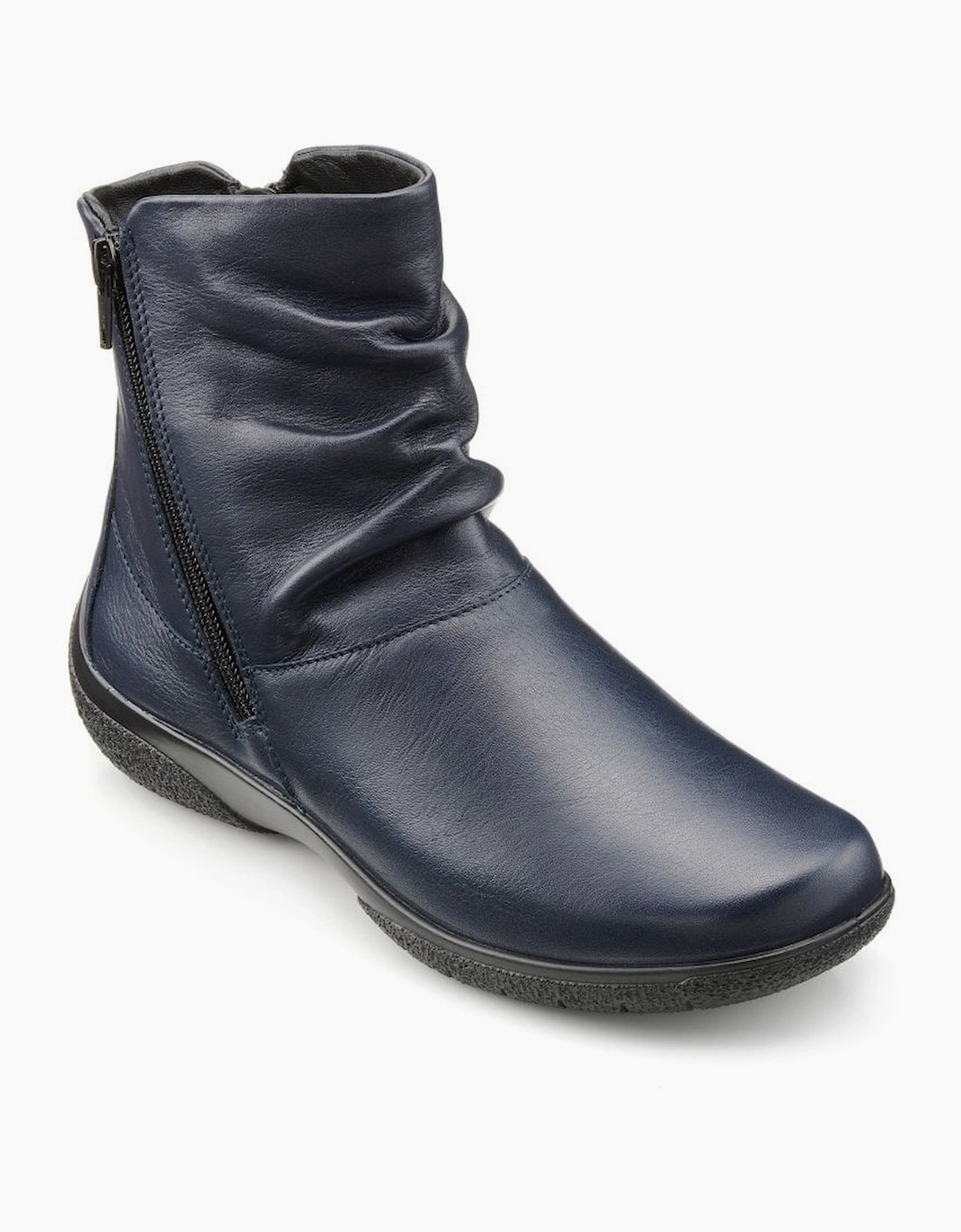 Hotter Women's Navy Whisper Ankle Boots - Size: 6