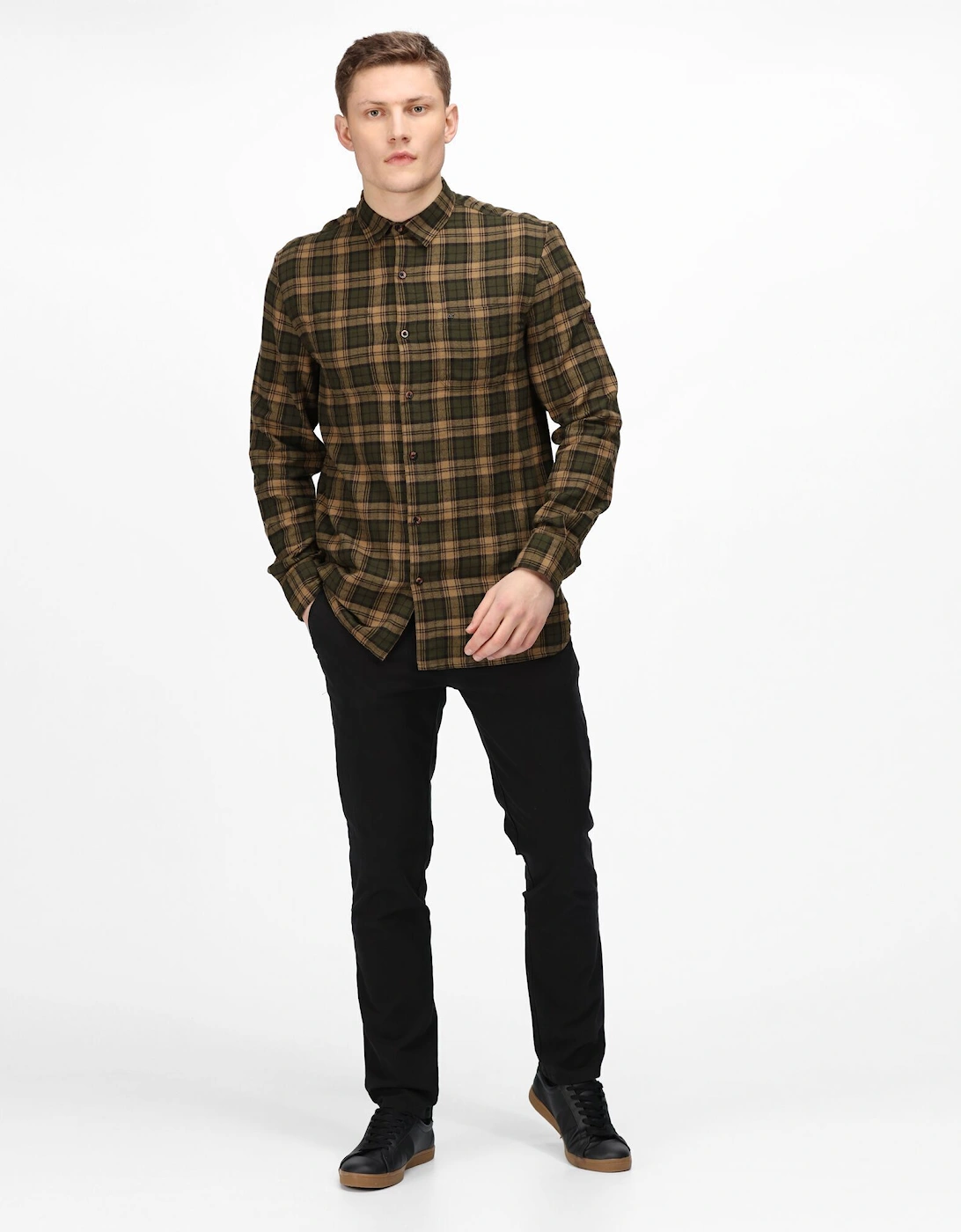 Mens Lance Checked Shirt