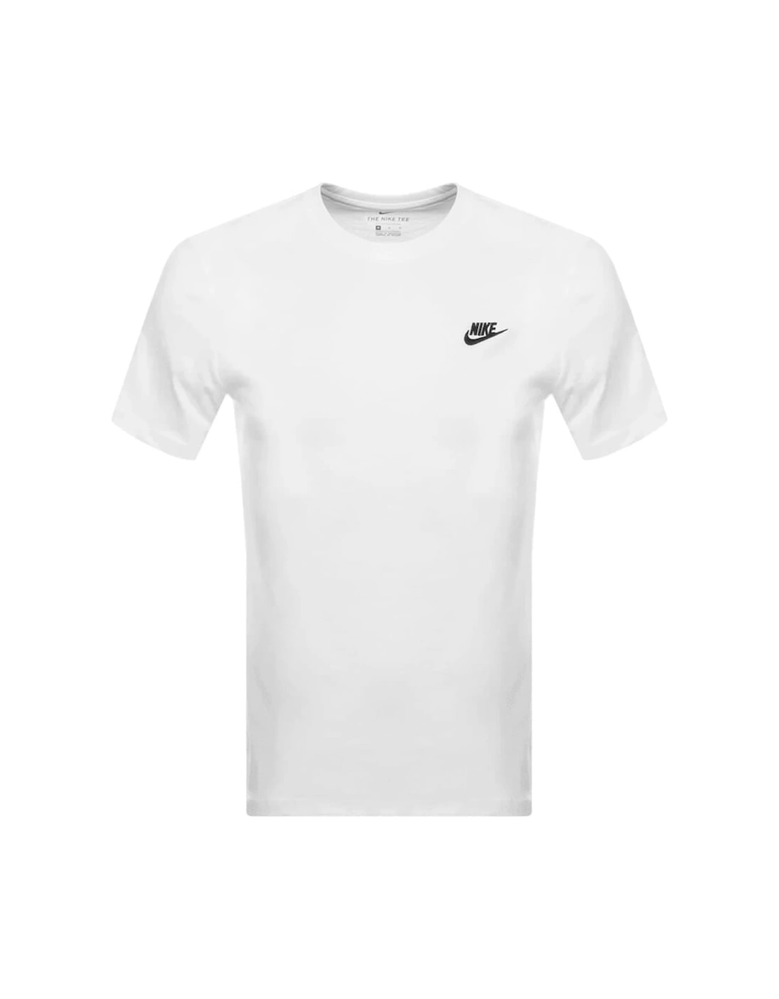 Crew Neck Club T Shirt White, 2 of 1