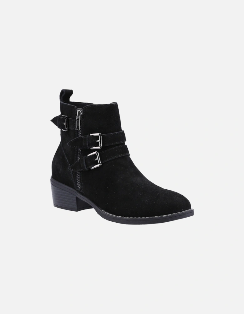 Womens/Ladies Jenna Leather Ankle Boots