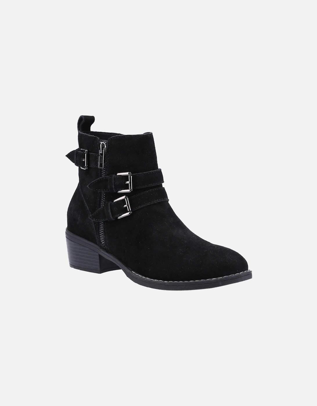 Womens/Ladies Jenna Leather Ankle Boots, 5 of 4