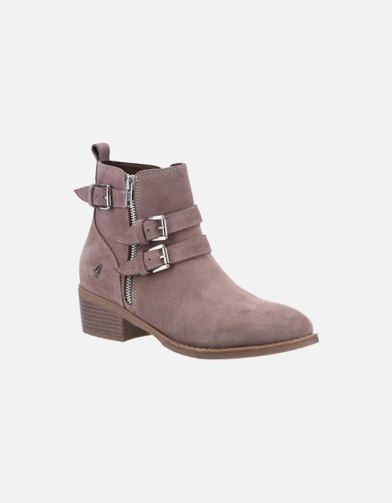 Womens/Ladies Jenna Leather Ankle Boots