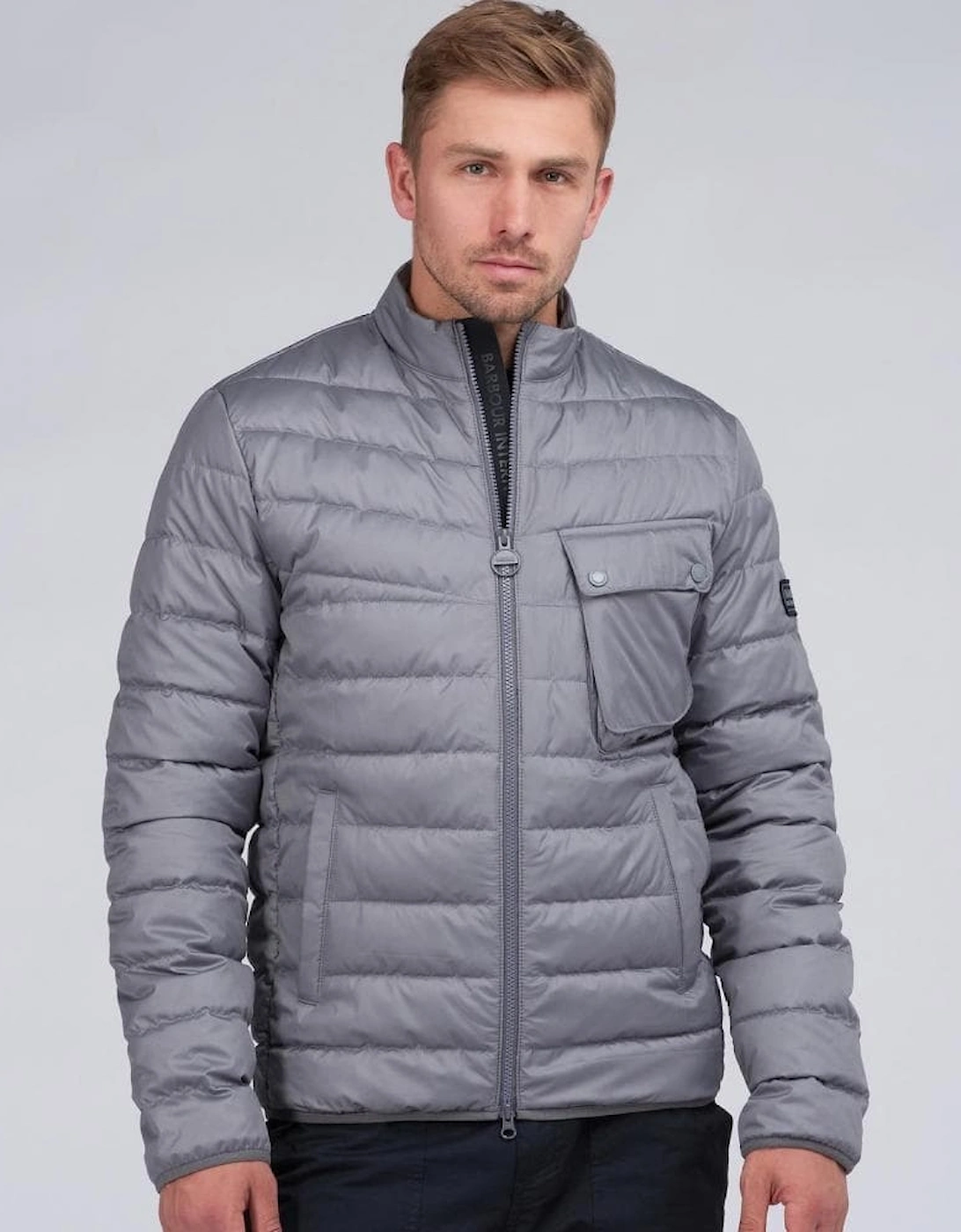 Winter Chain Quilted Mens Jacket, 9 of 8