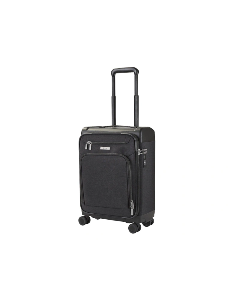 Parker 8-Wheel Suitcase Cabin - Black
