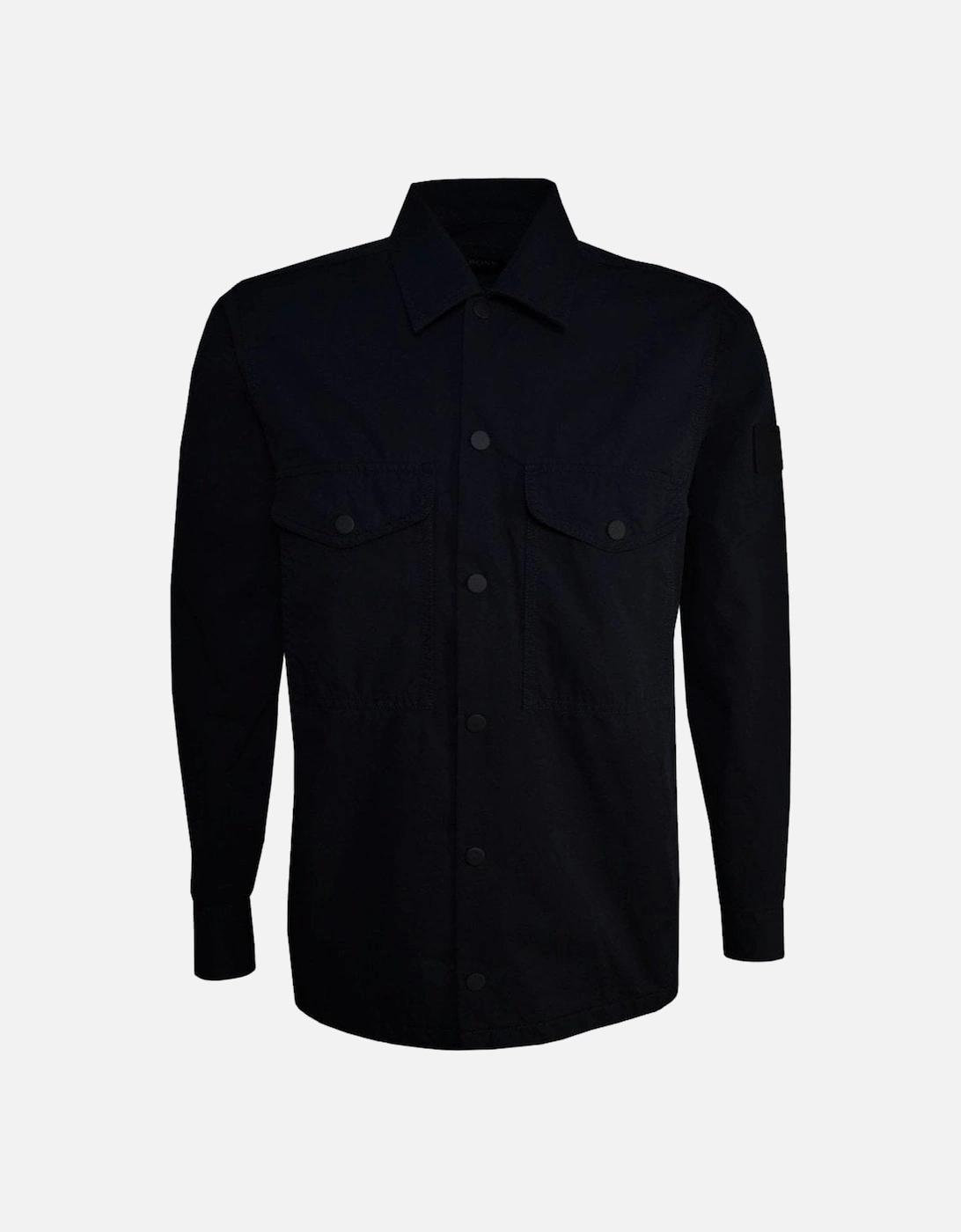 Men's Black Lovel 7 Overshirt, 4 of 3