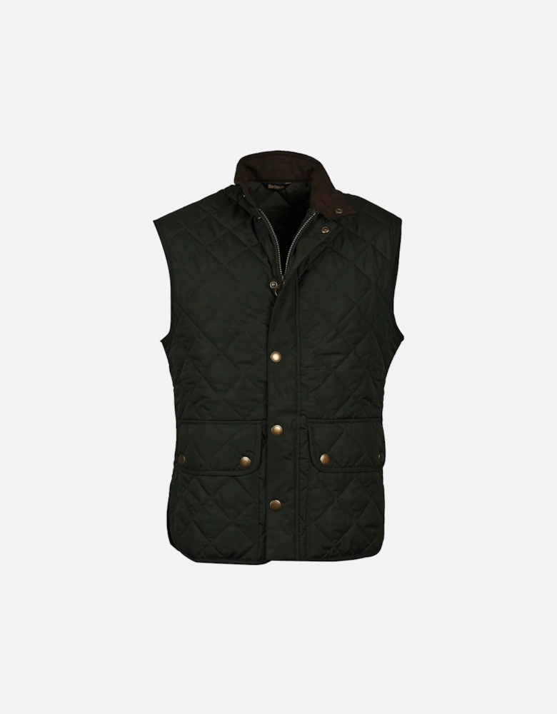 Lowerdale Quilted Gilet Sage