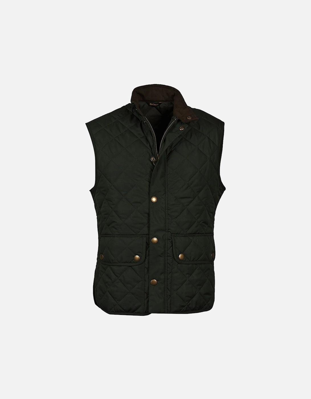 Lowerdale Quilted Gilet Sage, 7 of 6