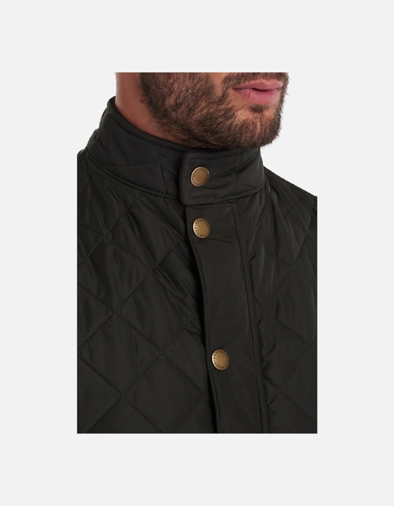 Lowerdale Quilted Gilet Sage