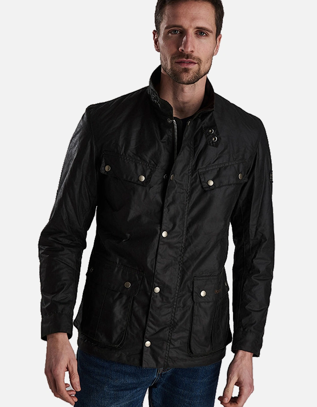 Tourer Wax Duke Jacket Sage